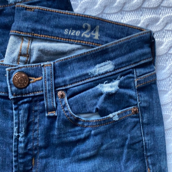 J.Crew distressed toothpick jeans - Picture 2 of 6